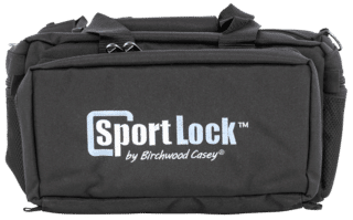 This Sportlock™ Deluxe Range Bag from Birchwood Casey has the size capable of carrying everything you need in a single compartment.